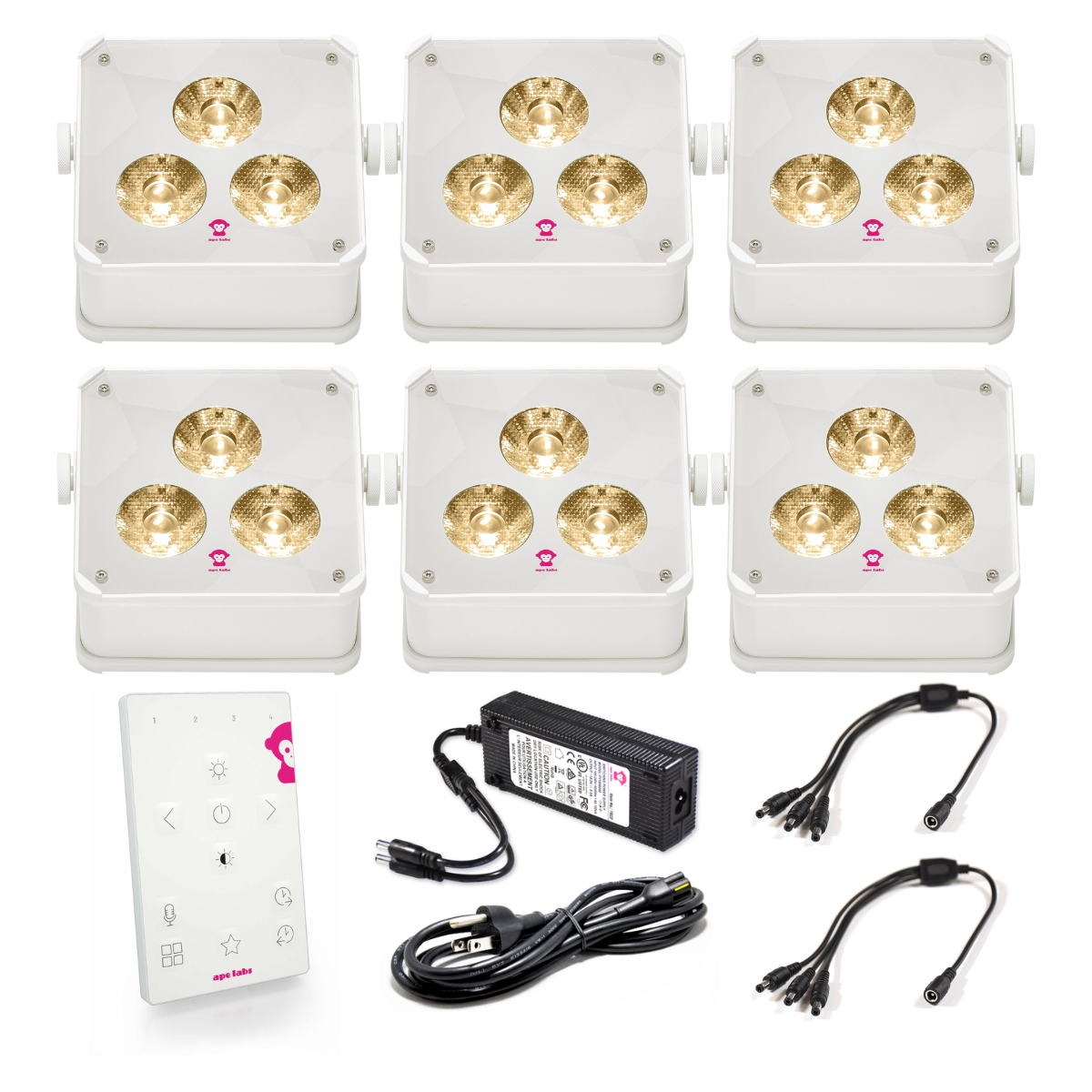 Ape Labs Maxi 2+ Creme Set of 6