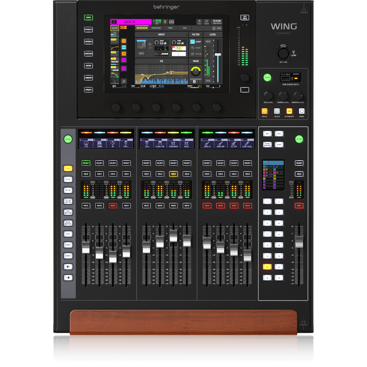 Behringer WING COMPACT | 48 Channel Digital Mixer | 24 Midas Preamps with 13 Motorized Faders