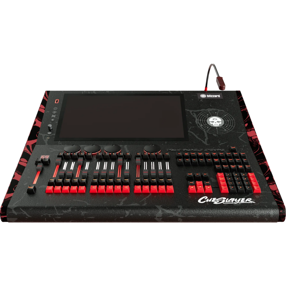 Blizzard Lighting CueSlayer | 8 Universe DMX Lighting Console with Touchscreen & Art-Net Control
