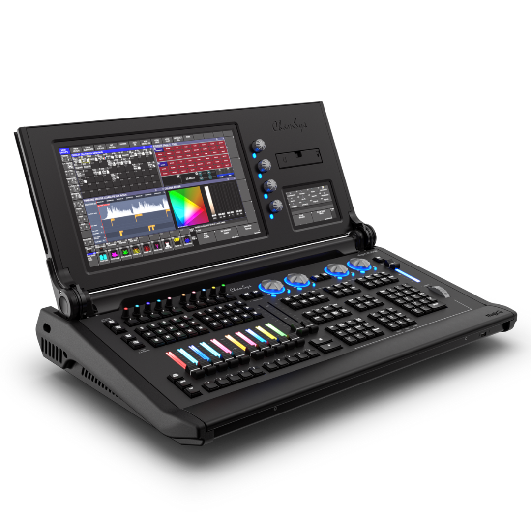 ChamSys MagicQ MQ250M Stadium | 128 Universe Portable Show Control Console with Motorized Faders