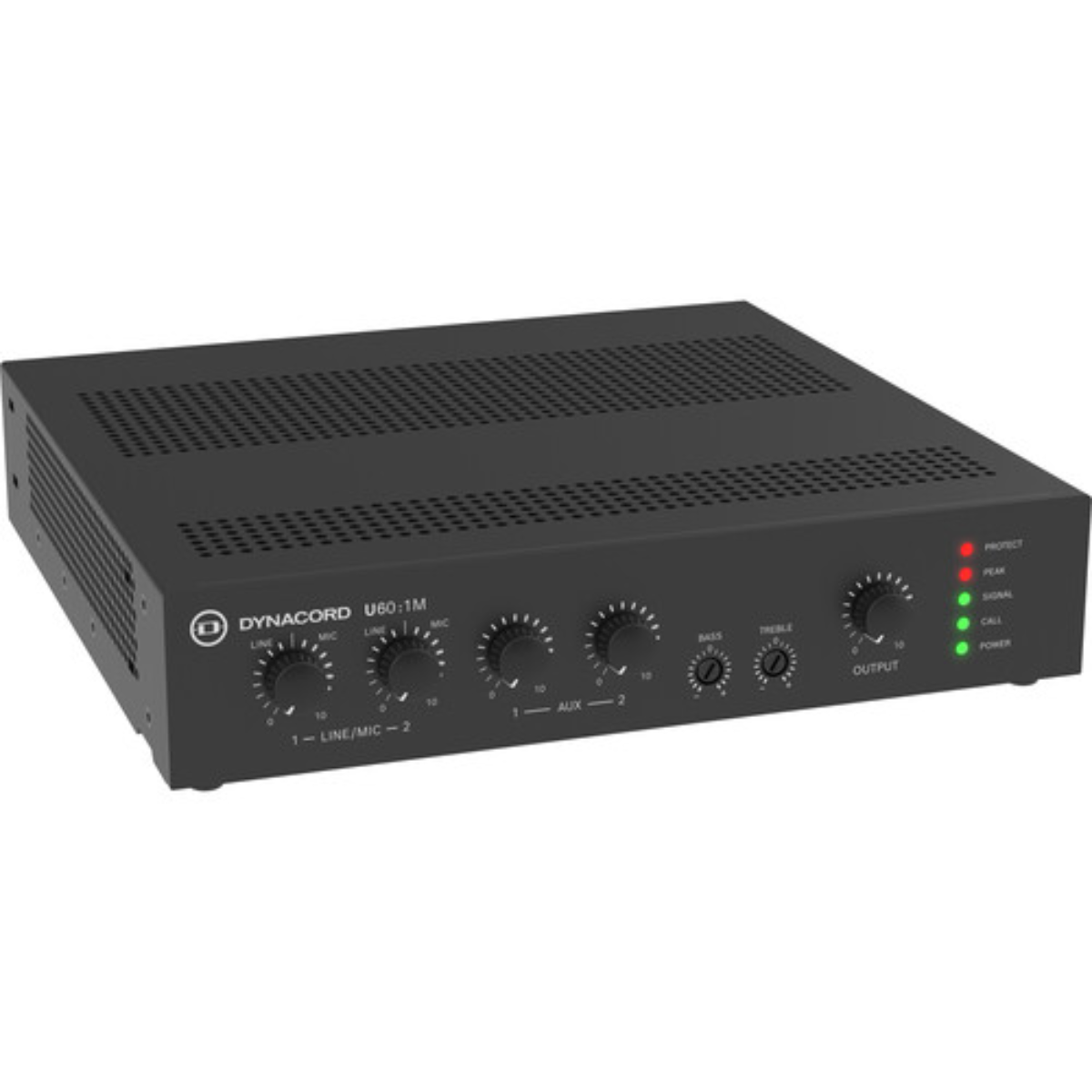 Dynacord U60:1M | 60W Mixer Amplifier | 2 Mic and 2 Aux Inputs