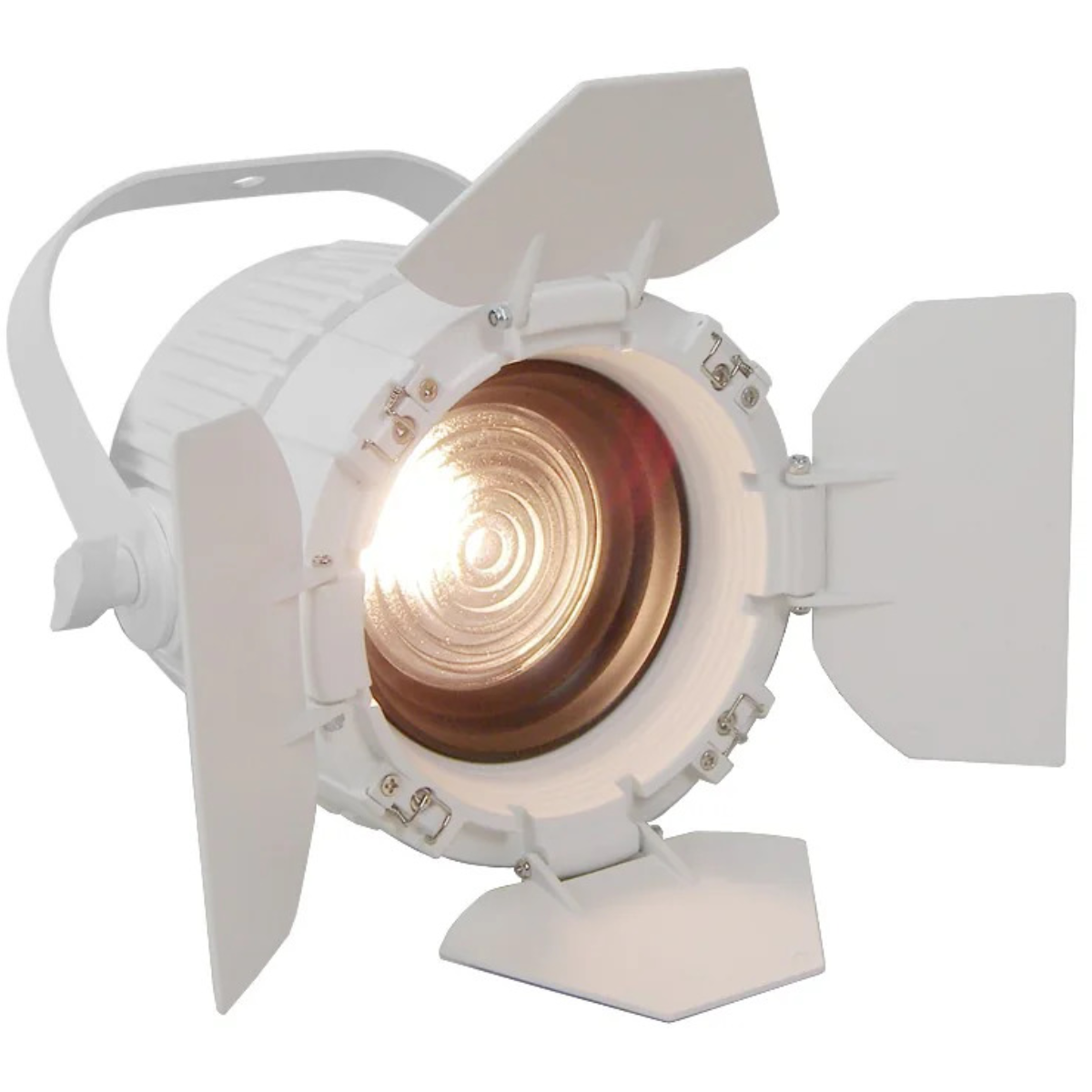 Event Lighting F96VW-WH | 96W Variable White Fresnel | Manual Zoom 20°–50° White Housing