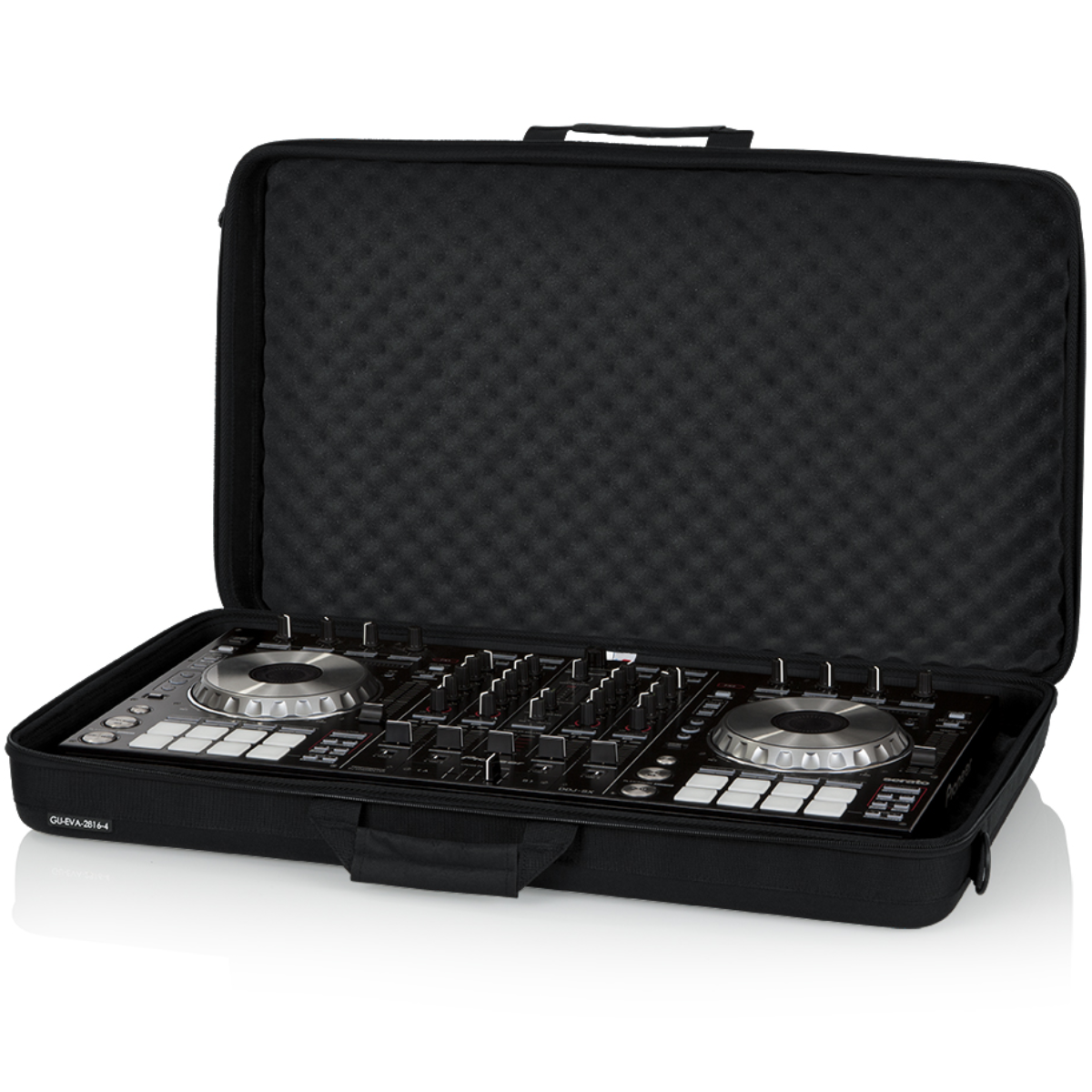 Gator GU-EVA-2816-4 | 28 x 16 x 4in DJ Controller Case | Lightweight Molded EVA Protection