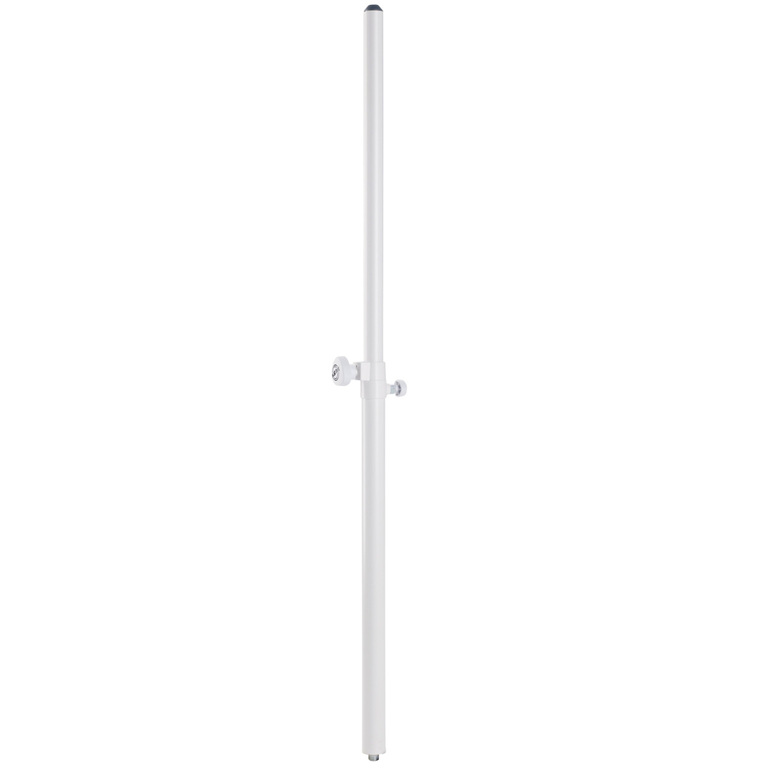 K&M 21337 Distance Rod | M20 Steel Speaker Pole with Spring-Lock & 35kg Capacity