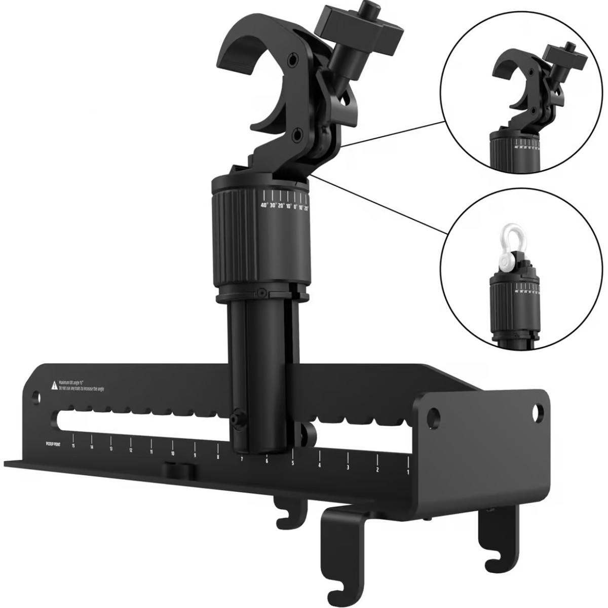 LD Systems MAILA EasyMount+ | Truss & Shackle Mount Adapter | 105 kg Load Capacity