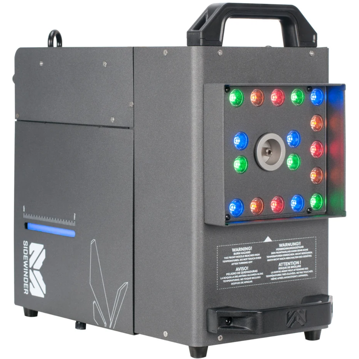 MAGMATIC Sidewinder | 50,000 CFM CO2 Simulator Fog Machine | 180° RGBA Fog Effects