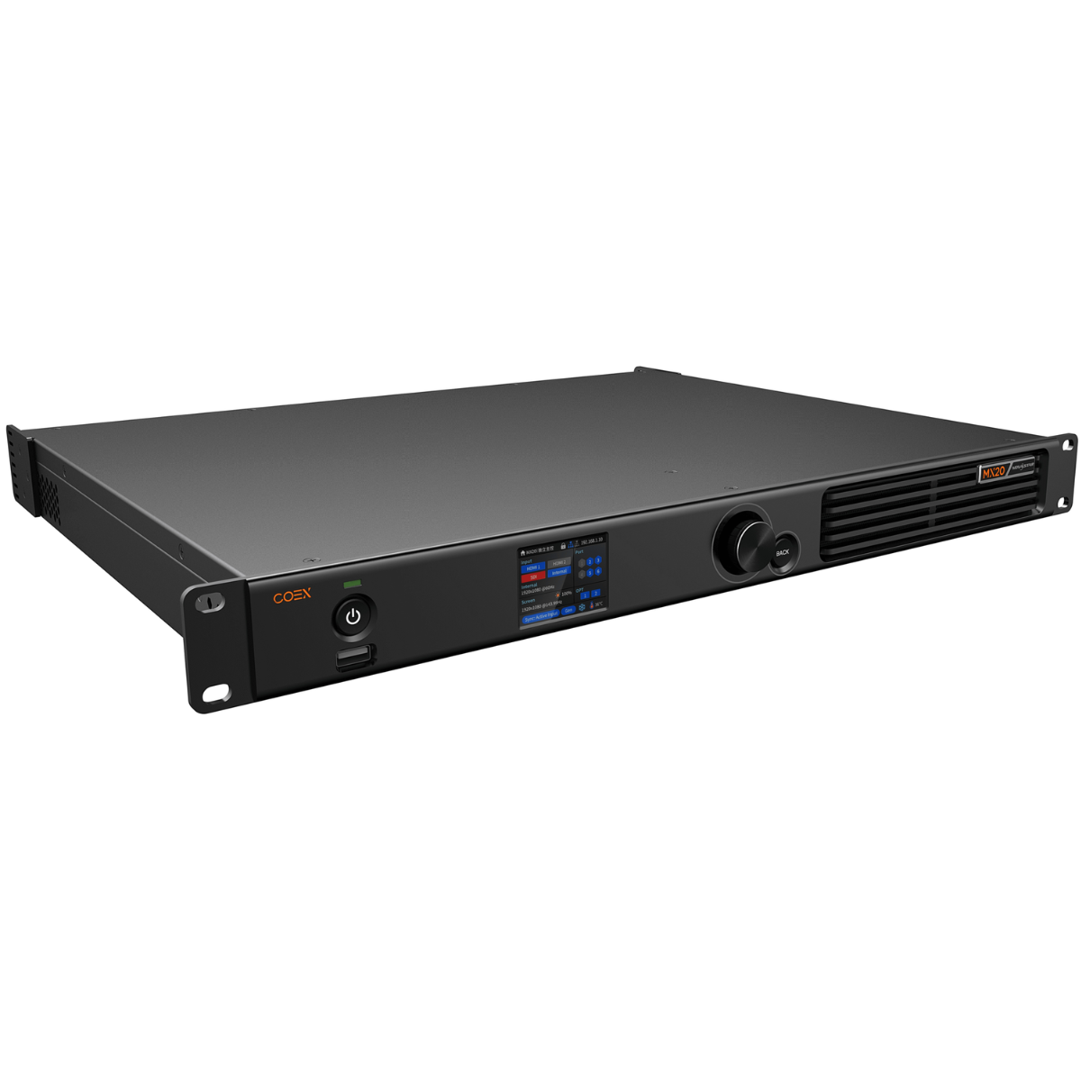 NovaStar MX20 | 3.9 Million-Pixel LED Display Controller | 6 Ethernet Outputs with Dual 10G Optical Ports