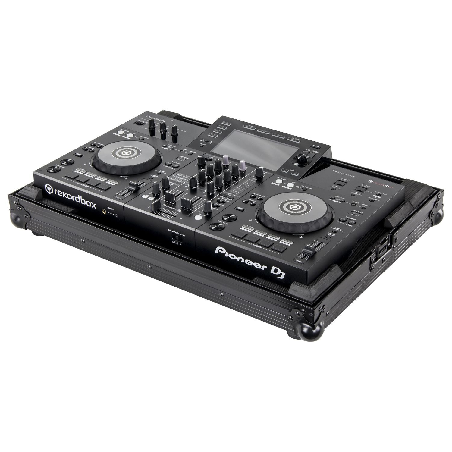 Odyssey FZPIXDJRRBL | Black Low-Profile Flight Case for Pioneer XDJ-RR