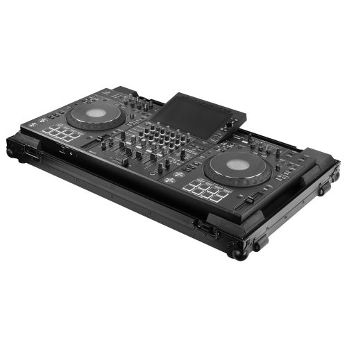 Odyssey FZXDJAZWBL | Flight Case for AlphaTheta XDJ-AZ | Black Label with Wheels & Cable Port