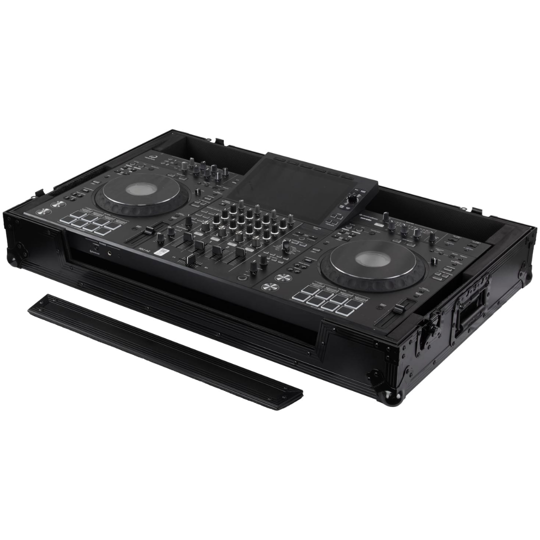 Odyssey RC-XDJAZWBL | Black Wheeled Road Case for XDJAZ | Lightweight Protective DJ Case