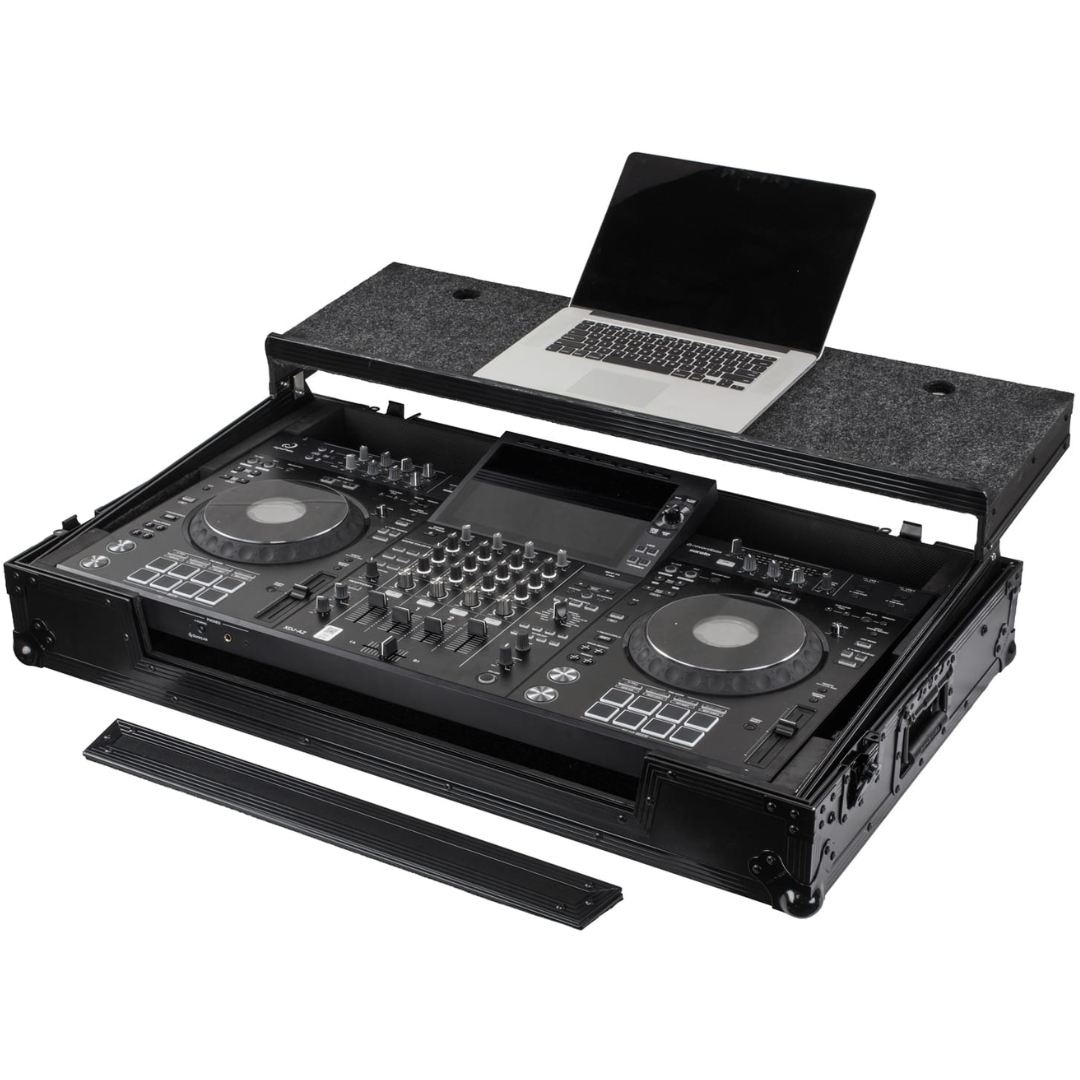 Odyssey RCGS-XDJAZWBL | Black Wheeled Case with Glide Platform | Fits XDJAZ Controller