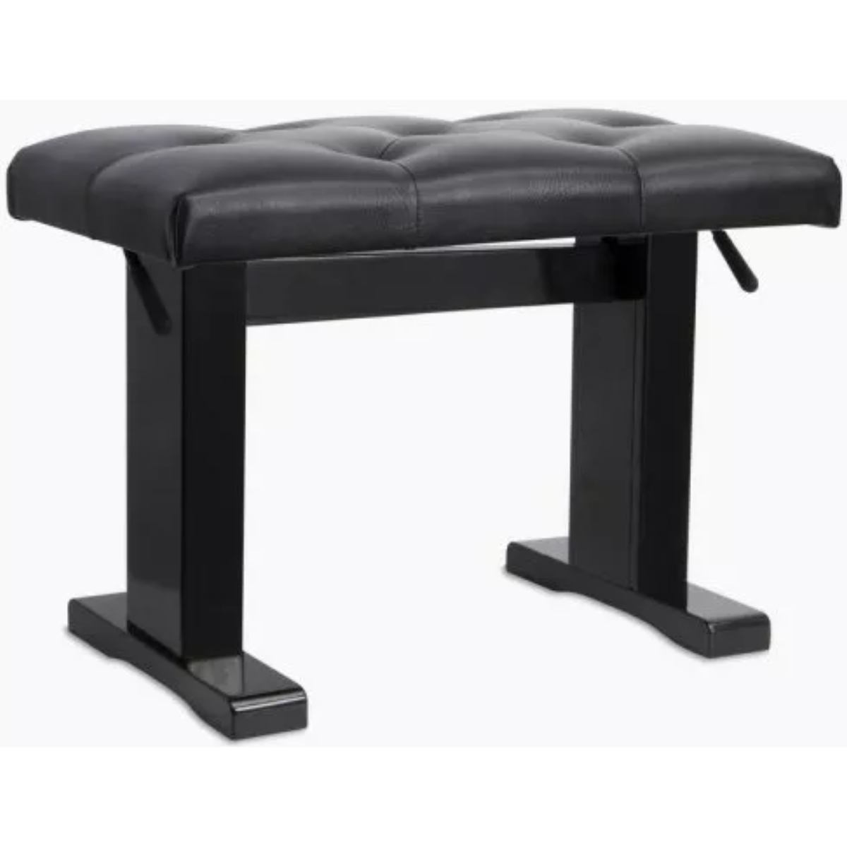 OnStage KB9503B | Hydraulic Height Adjustment | Tufted Piano Bench with 330 lb Capacity