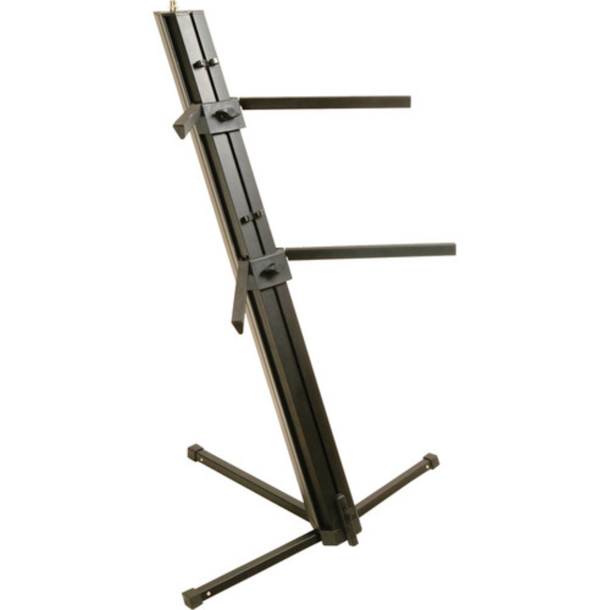 OnStage KS7903 | Three-Tier A-Frame Keyboard Stand | 40 lb Per Tier with Adjustable Angle