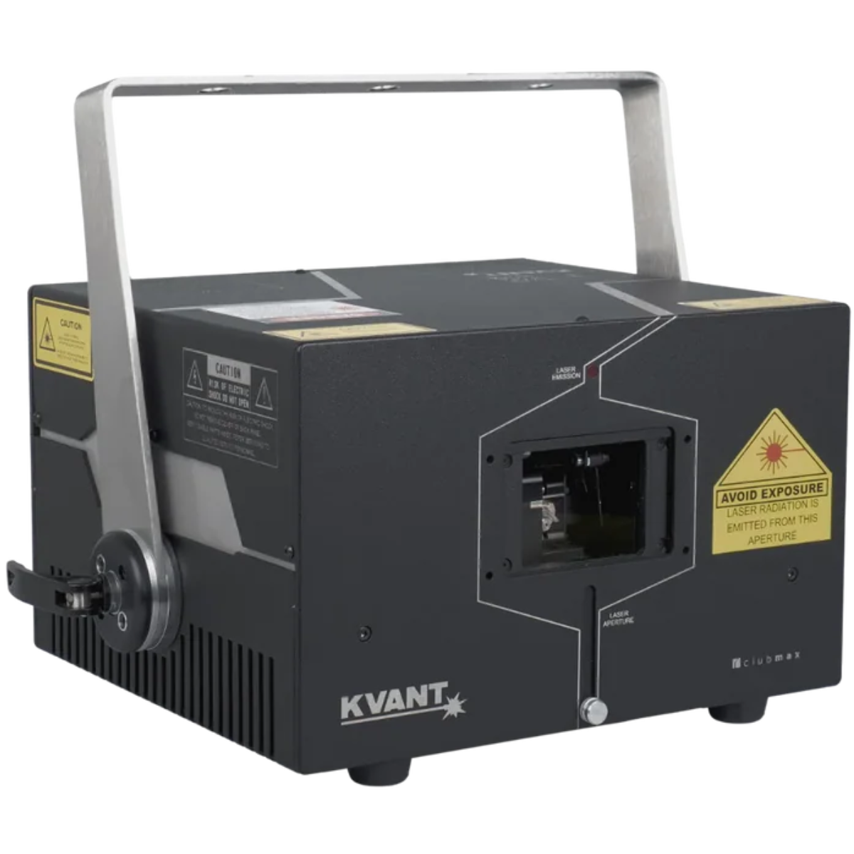 Pangolin Clubmax 3000 FB4 | 3W RGB - 0.5mrad Beam | FB4 Laser Projector with 40kpps Scanners