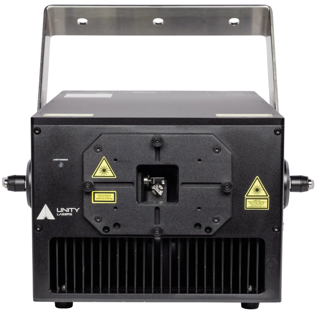 Pangolin Unity ELITE 40 PRO FB4 | 40W RGB Laser with IP65 Housing | FB4 DMX for Arena-Scale Outdoor Events