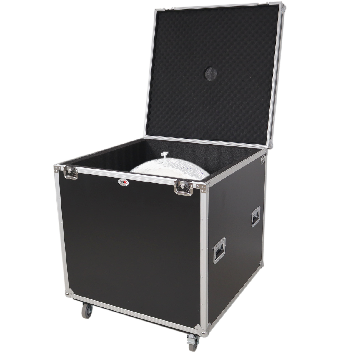 ProX XS-CMB24 | Case for 24in Mirror Ball | ATA Road Case with Wheels