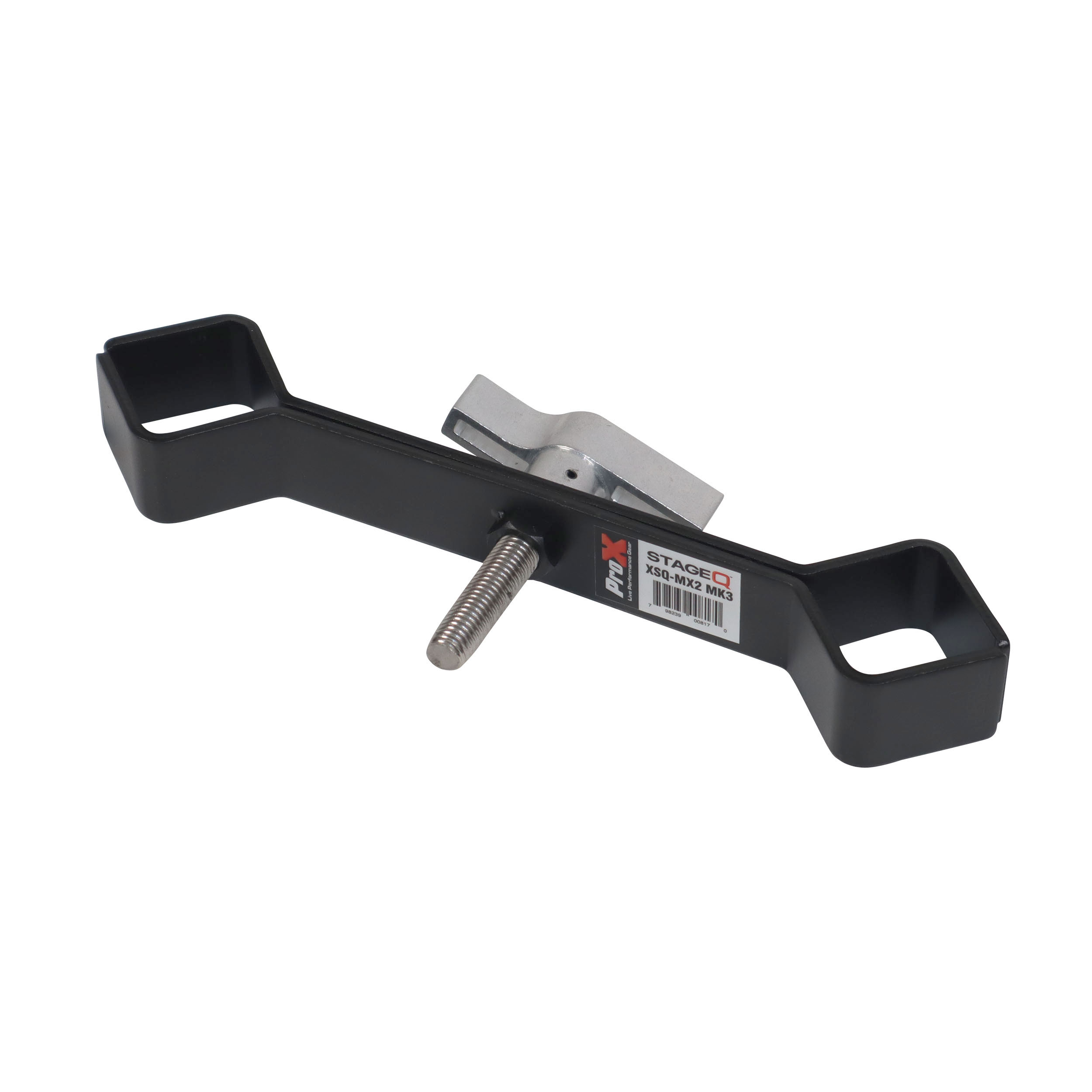 ProX XSQ-MX2 MK3 | Heavy Duty 2 Leg Stage Clamp | Steel StageQ Platform Stabilizer