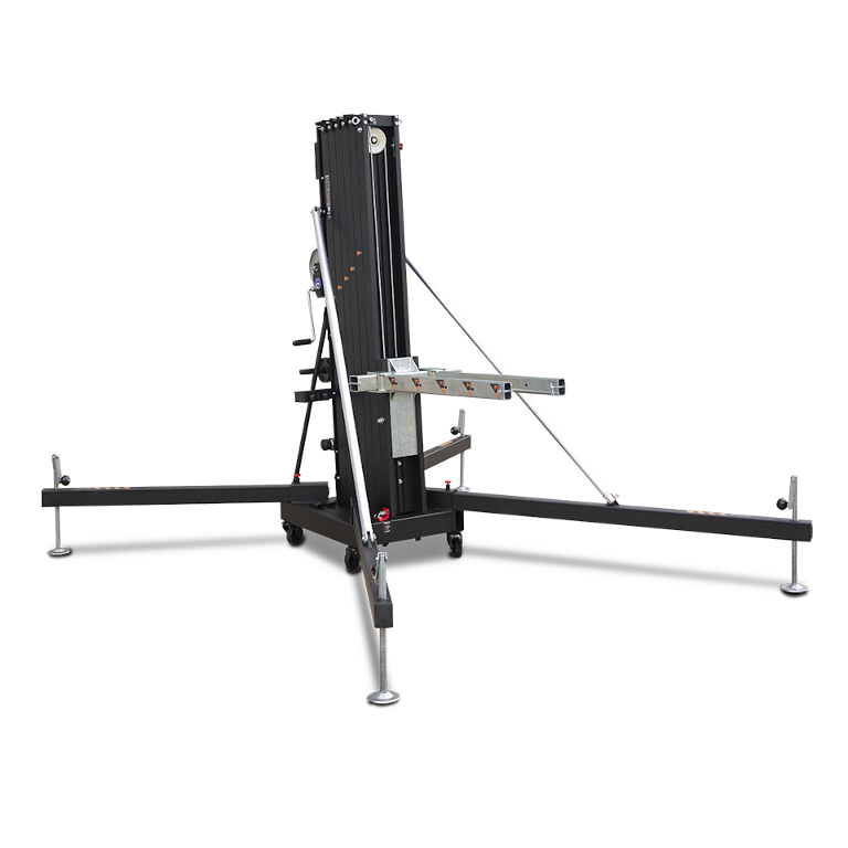 ProX XTF-FT8045 | FANTEK Front-Loading Line Array Tower Lift – 992 lb Max Load, 26 ft Height
