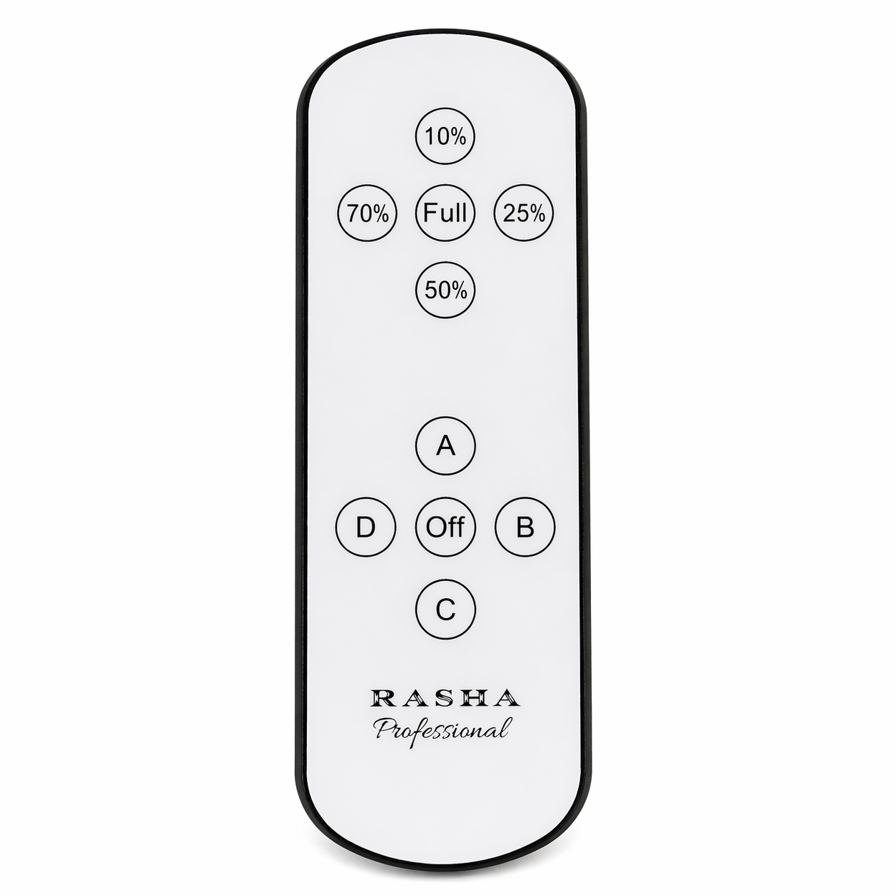 Rasha RP IR1 | IR Remote for Pinspots | Compact Control with Dimmer & Presets