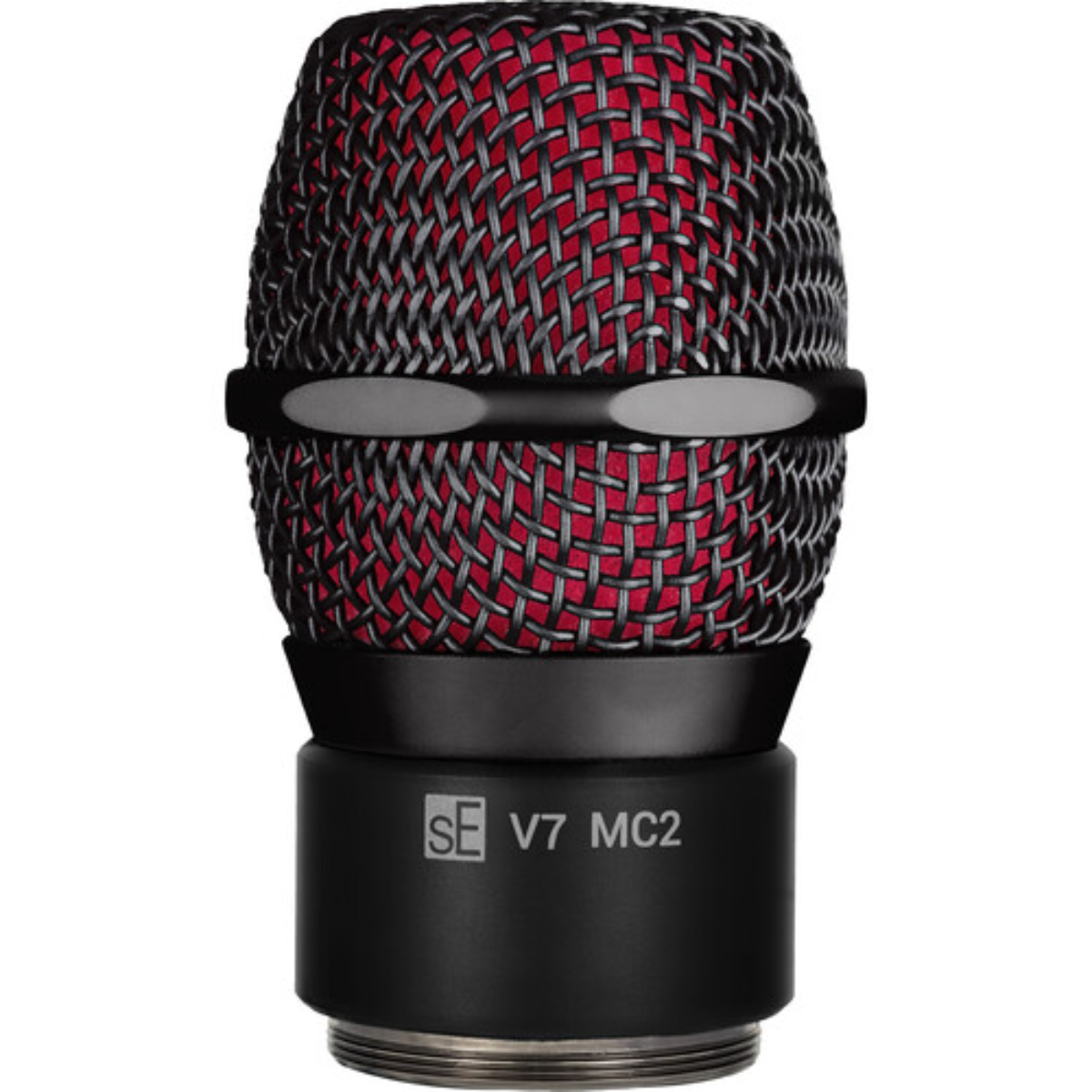sE Electronics V7MC2BLMP3 | Black V7 MC2 Capsule for Sennheiser Wireless | MP03 Pouch & Thread Cover
