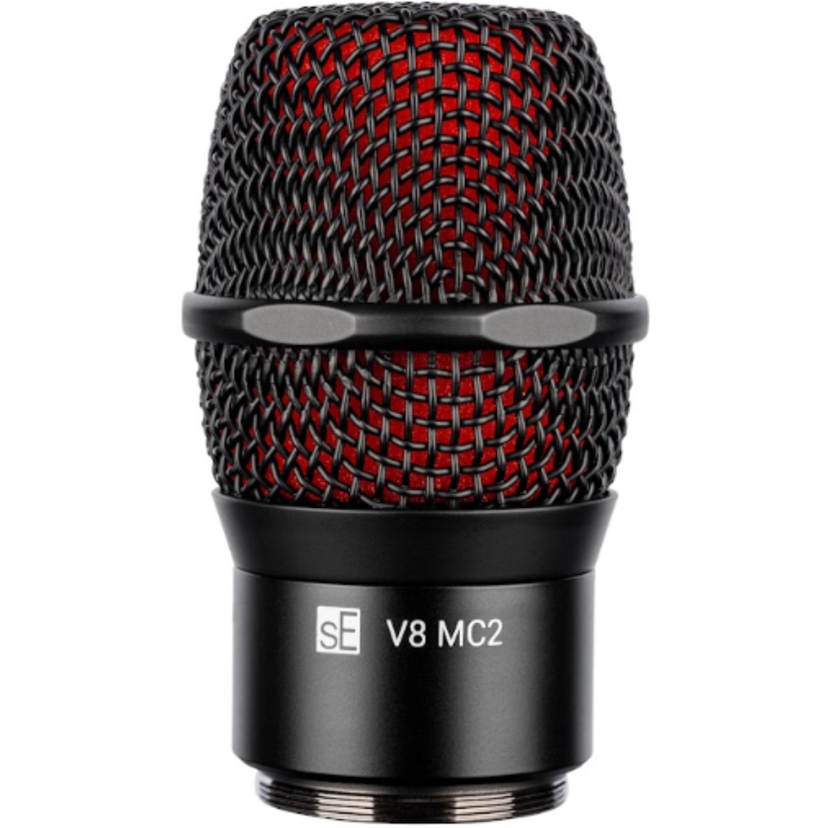 sE Electronics V8 MC2 Black | Supercardioid Wireless Microphone Capsule | Compatible with Sennheiser Wireless Systems
