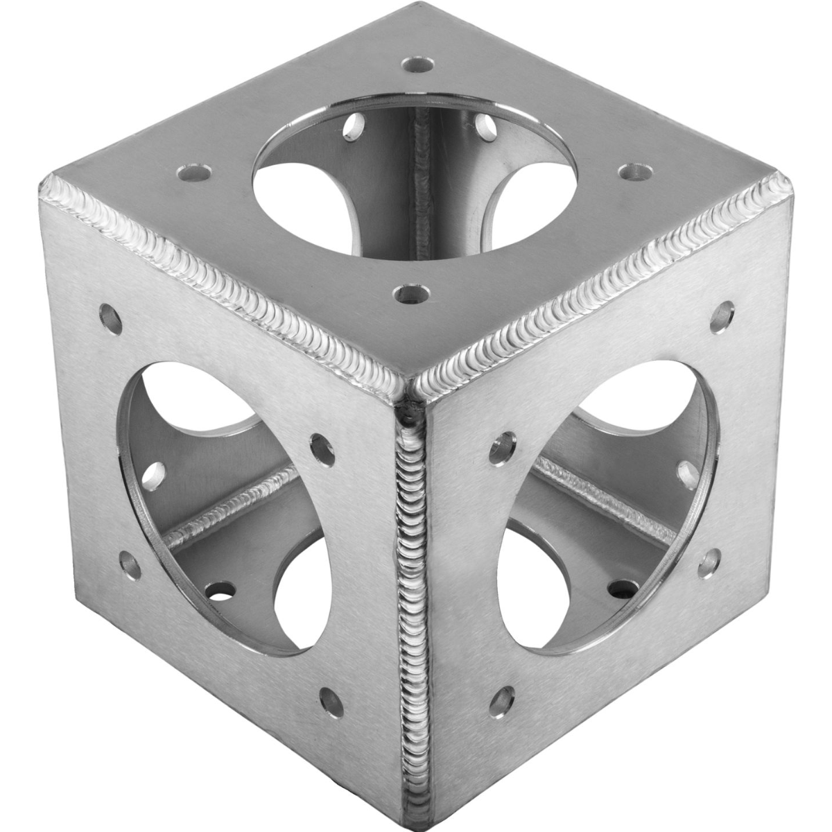 Show Solutions CB12 FLUSH | 12in x 12in | 6-Way Flush Corner Block