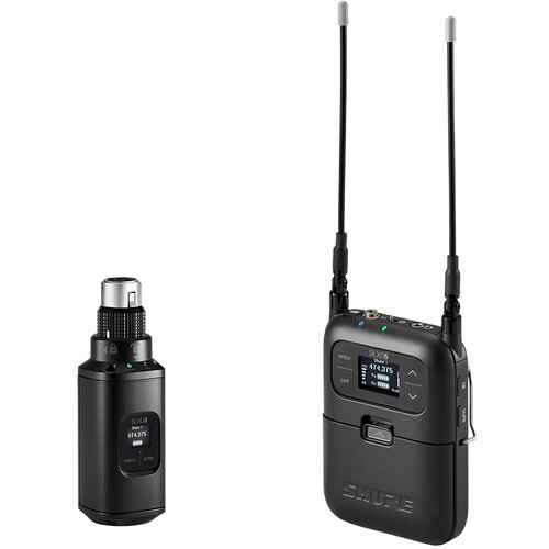 Shure  SLXD35-G58 | Digital Camera-Mount Wireless Plug-On Transmitter System (G58: 470 to 514 MHz)