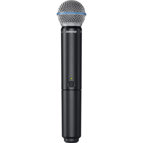 Shure BLX2/B58 (H9 Band) | Handheld Wireless Transmitter with Beta 58A Capsule
