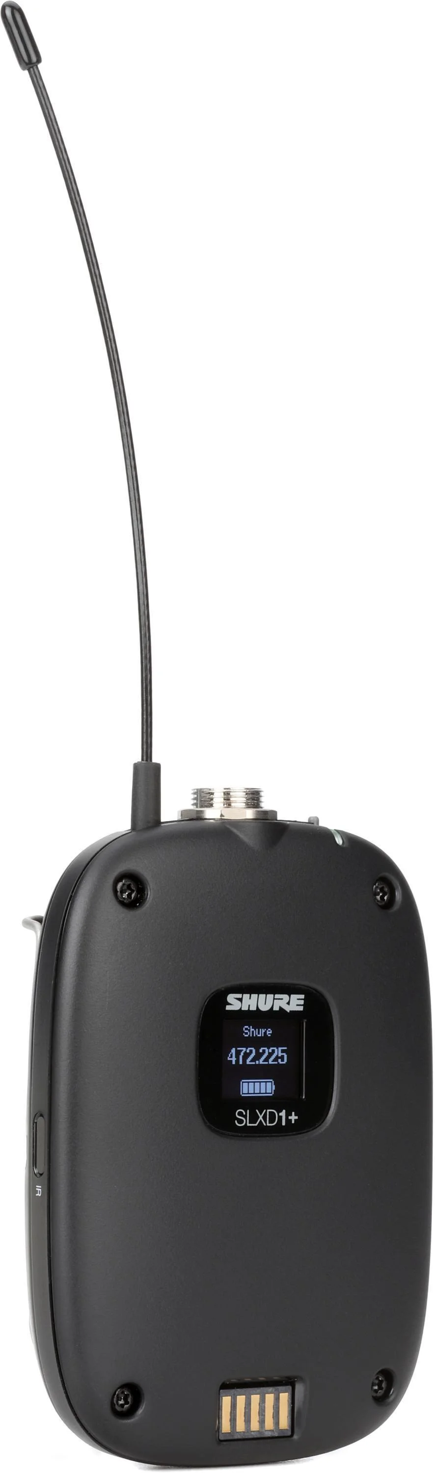 Shure SLXD1+ G57 | Digital Bodypack Transmitter 470–608MHz | TA4M Connector for SLX-D+ Systems