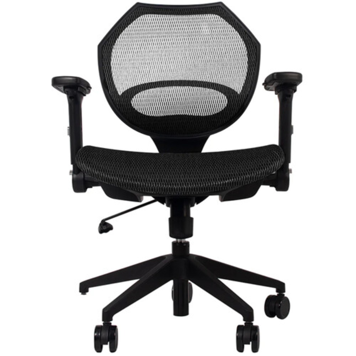 Wavebone Voyager I Studio Chair Mesh | Compact Ergonomic Studio Chair | Foldable Arms & Breathable Mesh