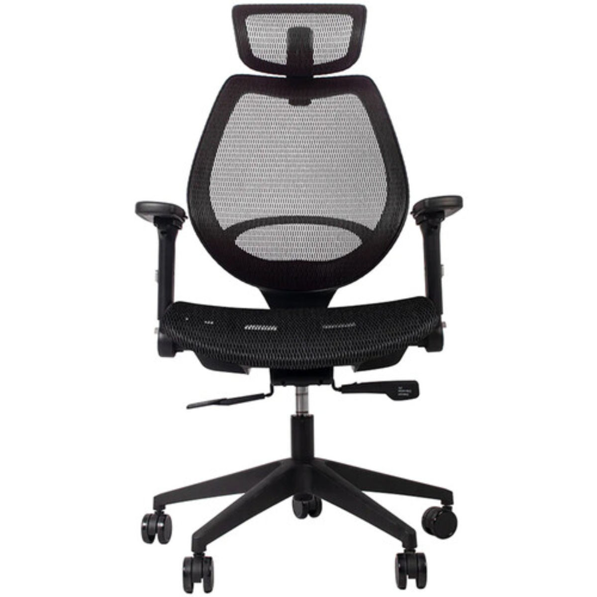Wavebone Voyager II Studio Chair Mesh | Ergonomic High-Back Studio Chair | Foldable Arms & Breathable Mesh